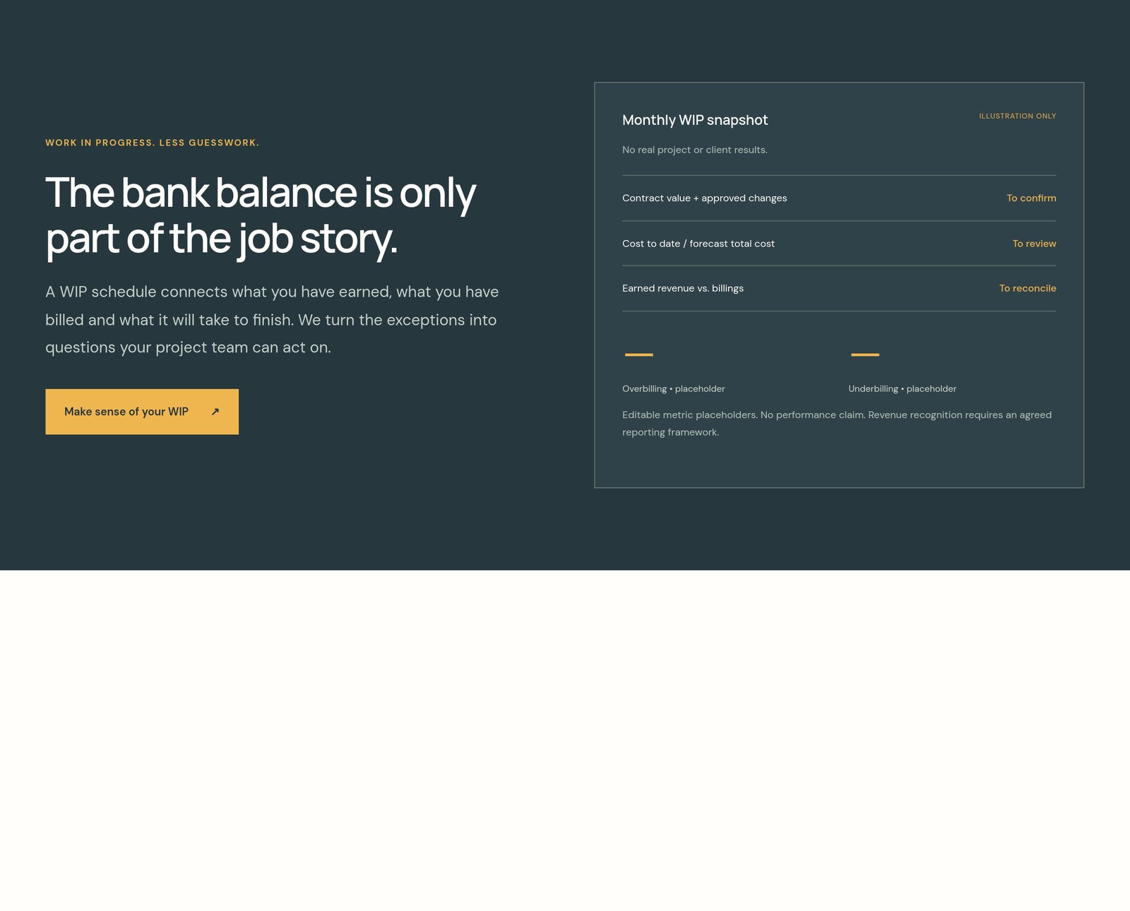 Rivermark | WIP explainer & placeholder stats component