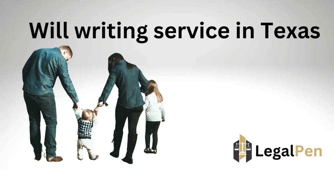 Will writing service in Texas
