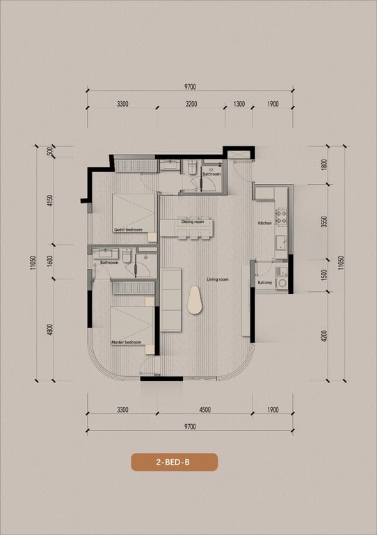 OFFPLAN ONE, TWO AND THREE BEDROOM APARTMENT FOR SALE