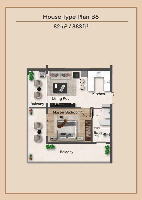 OFFPLAN ONE AND TWO BEDROOM APARTMENTS FOR SALE