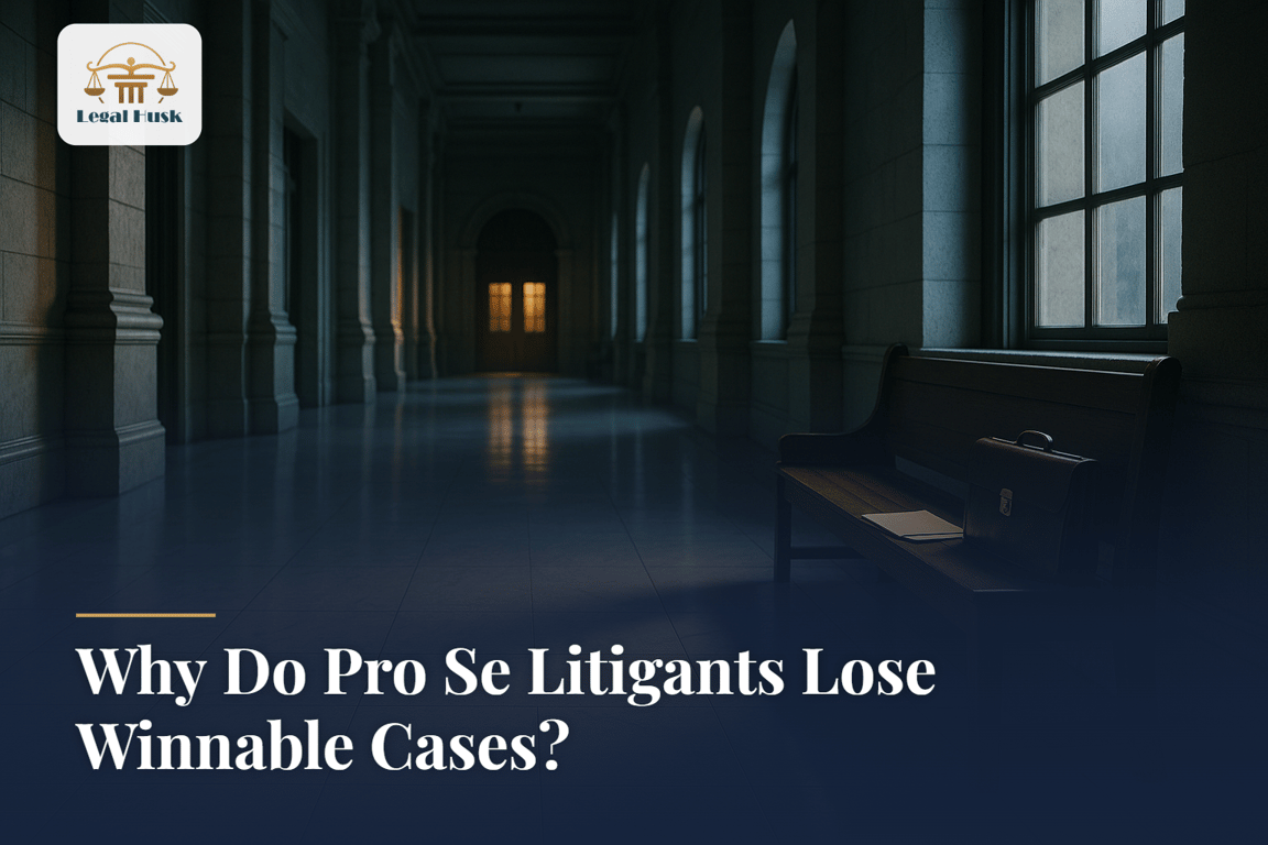 Why Do Pro Se Litigants Lose Winnable Cases?