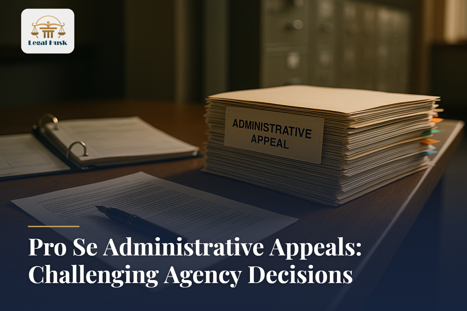Pro Se Administrative Appeals: Challenging Agency Decisions