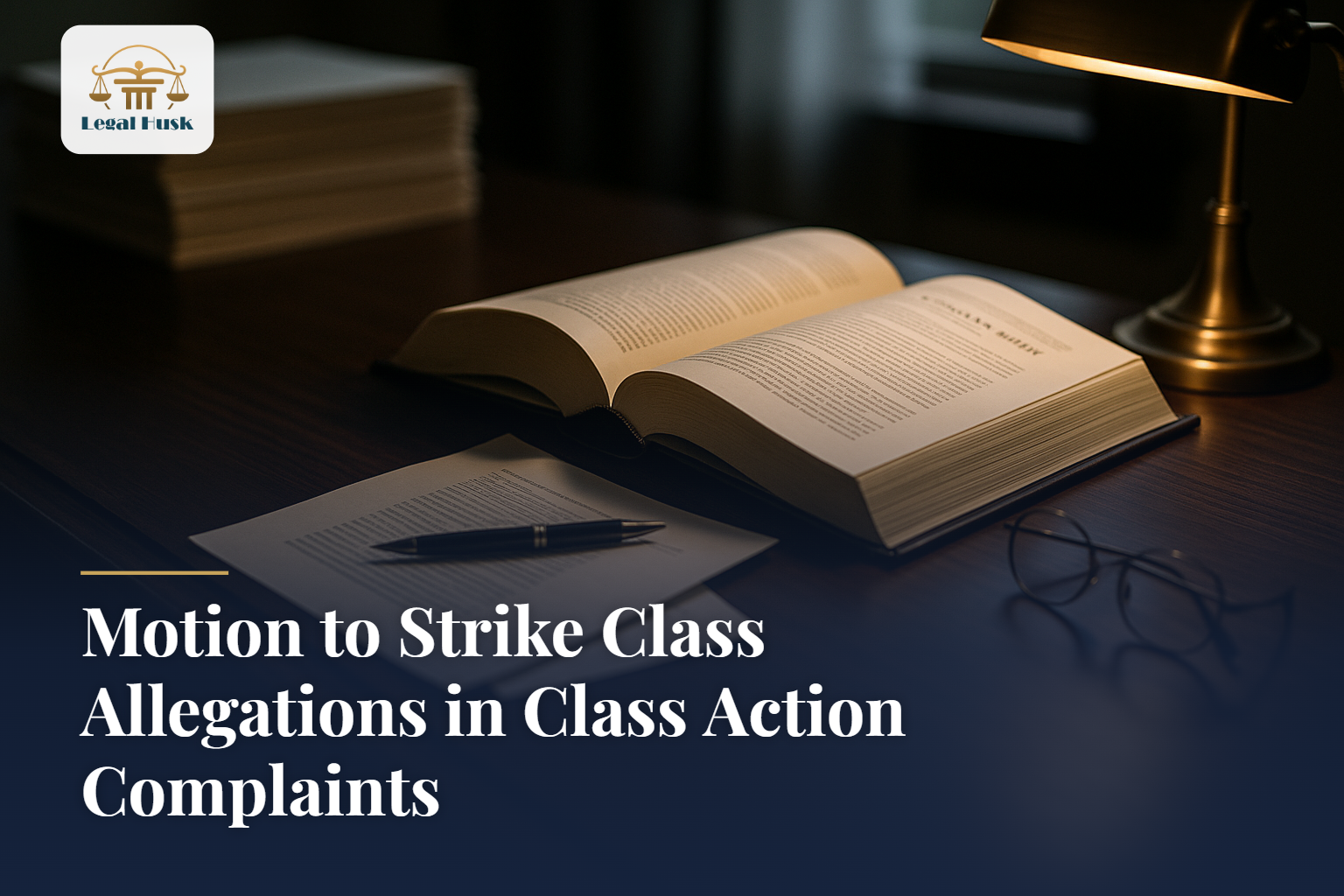 Motion to Strike Class Allegations in Class Action Complaints
