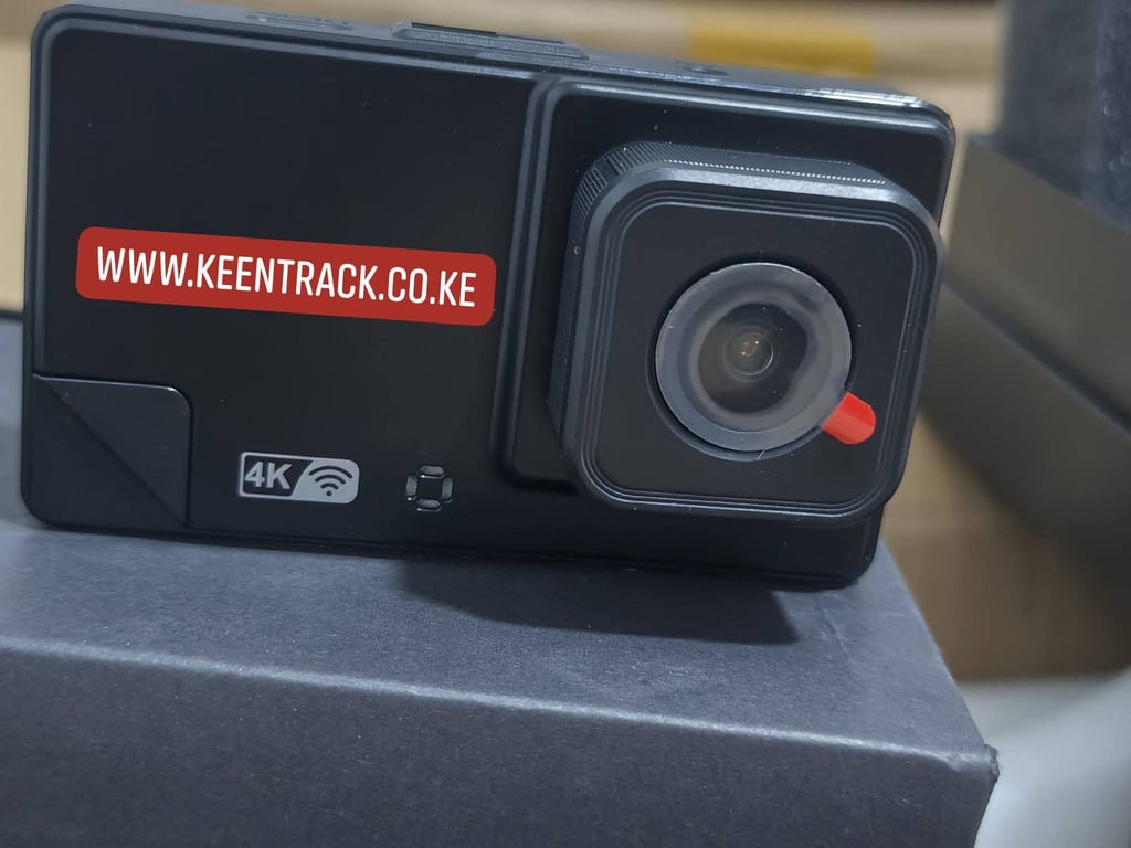 4K 2-Way Car Dash Cam with WiFi, Night Vision & Free Install