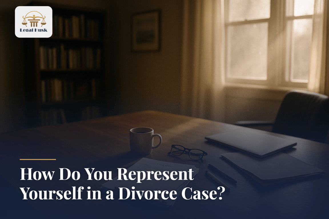 How Do You Represent Yourself in a Divorce Case?