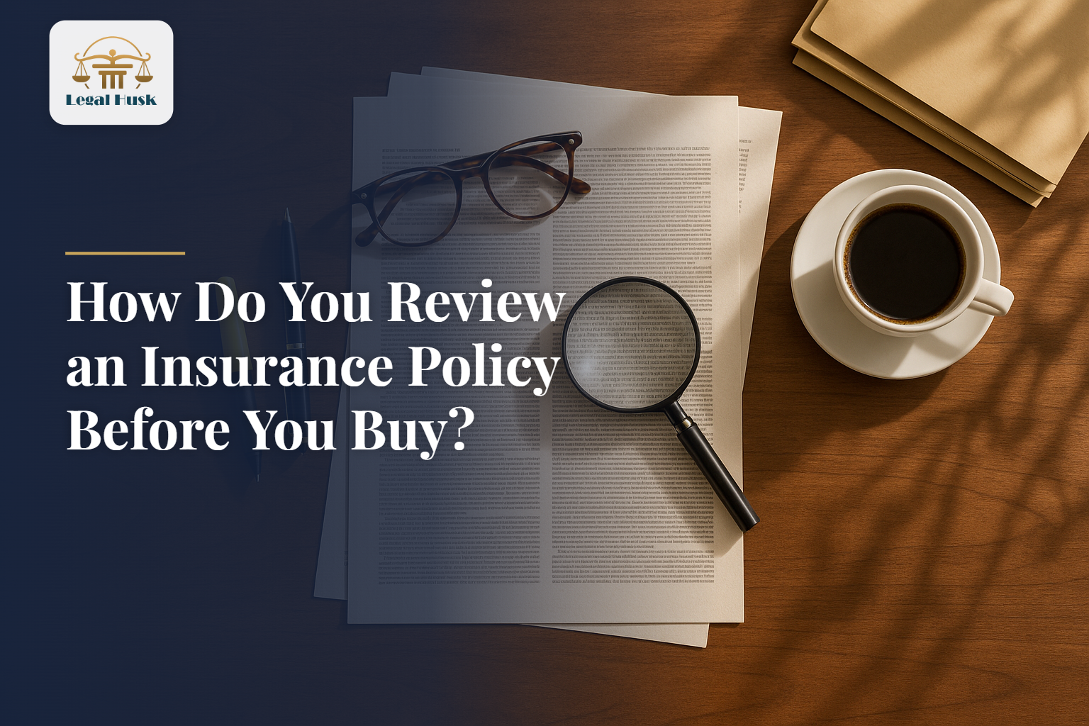 How Do You Review an Insurance Policy Before You Buy?