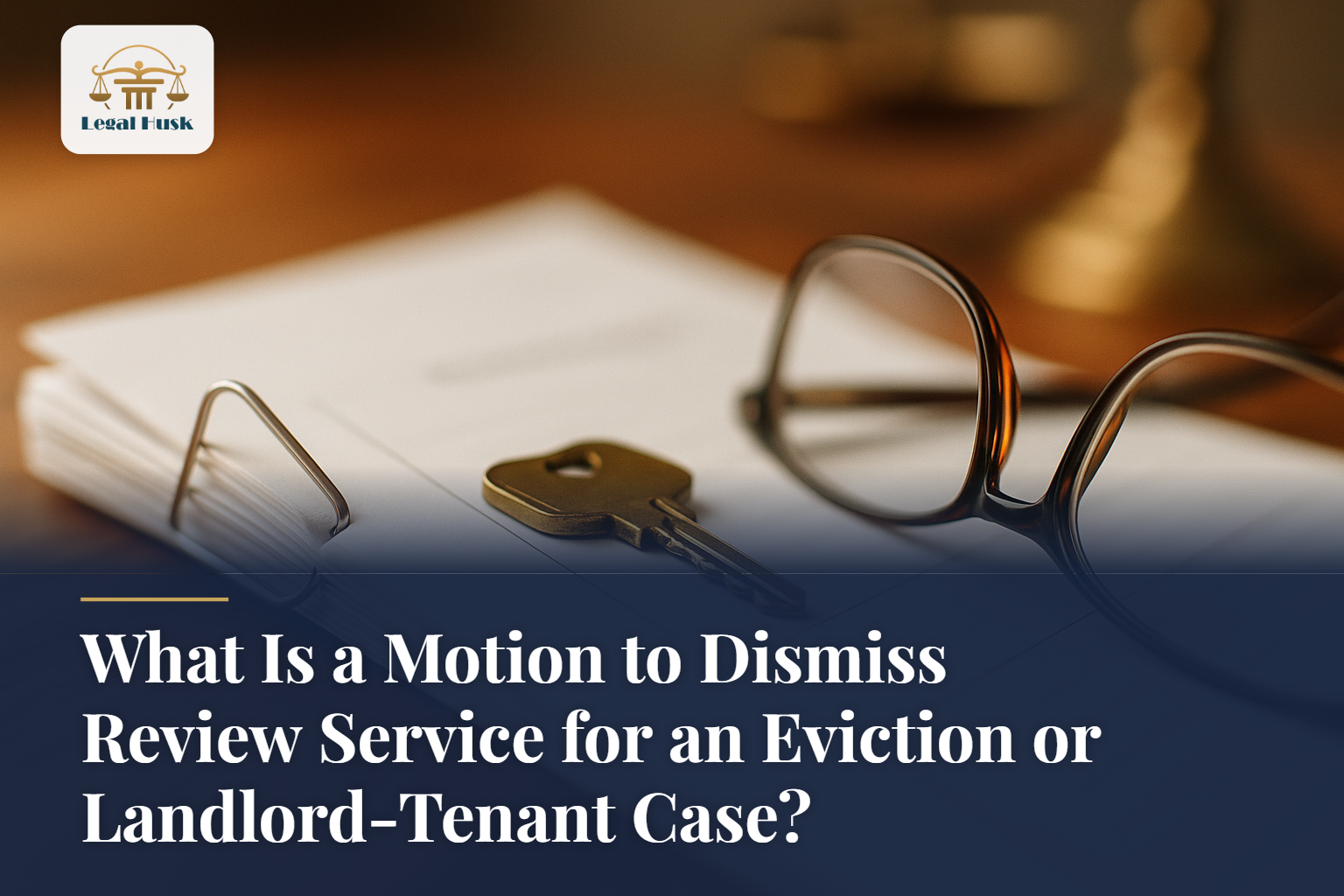 What Is a Motion to Dismiss Review Service for an Eviction or Landlord-Tenant Case?