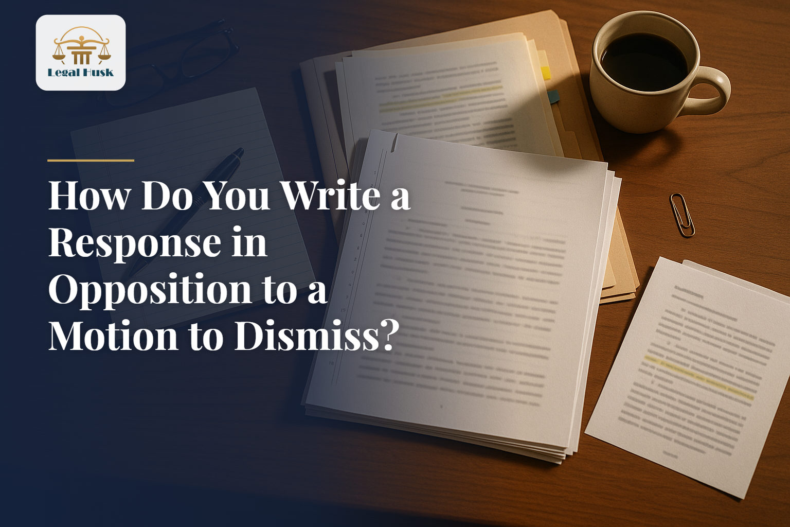 How Do You Write a Response in Opposition to a Motion to Dismiss?