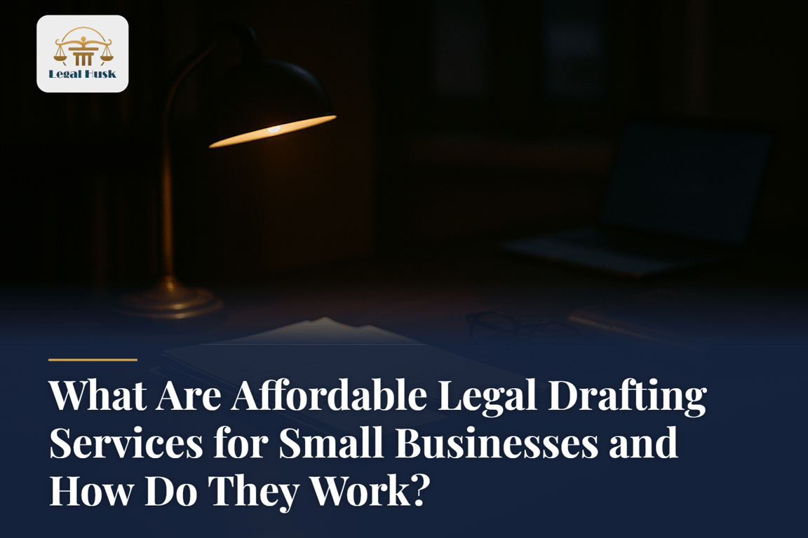 What Are Affordable Legal Drafting Services for Small Businesses and How Do They Work?