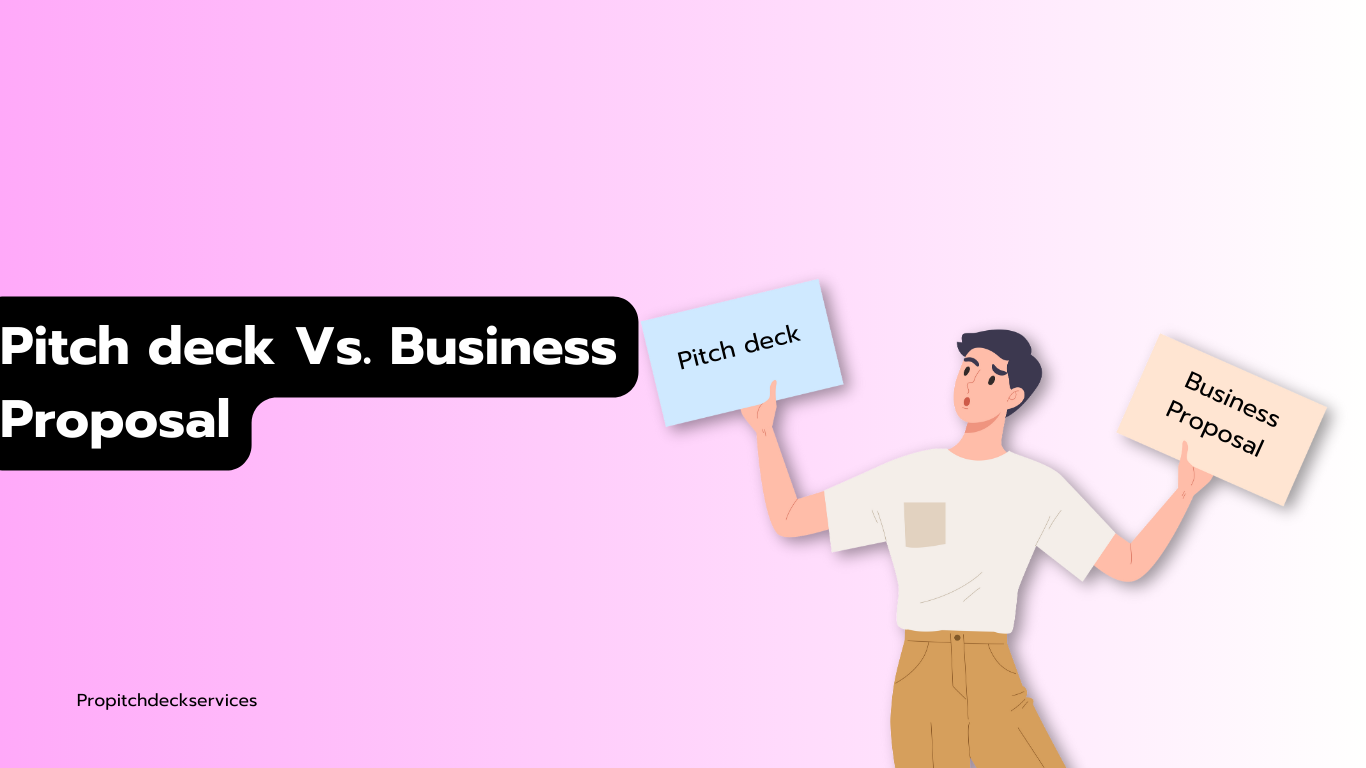 Pitch Deck Vs Business Proposal - SlidesVamp