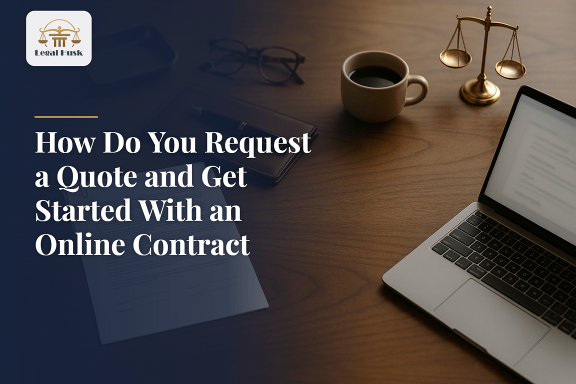 How Do You Request a Quote and Get Started With an Online Contract Review Service?