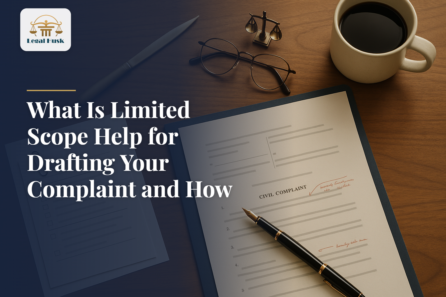 What Is Limited Scope Help for Drafting Your Complaint and How Do You Get It?