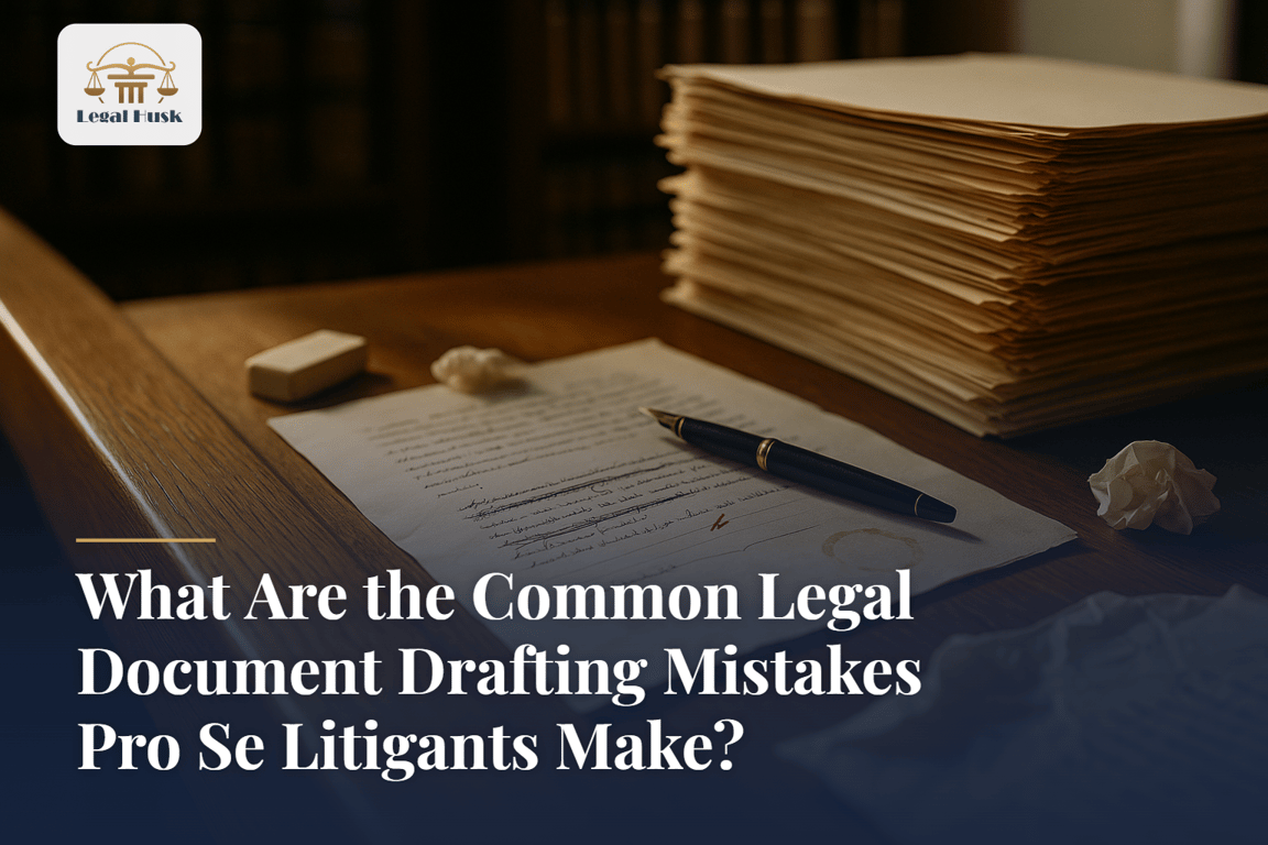 What Are the Common Legal Document Drafting Mistakes Pro Se Litigants Make?