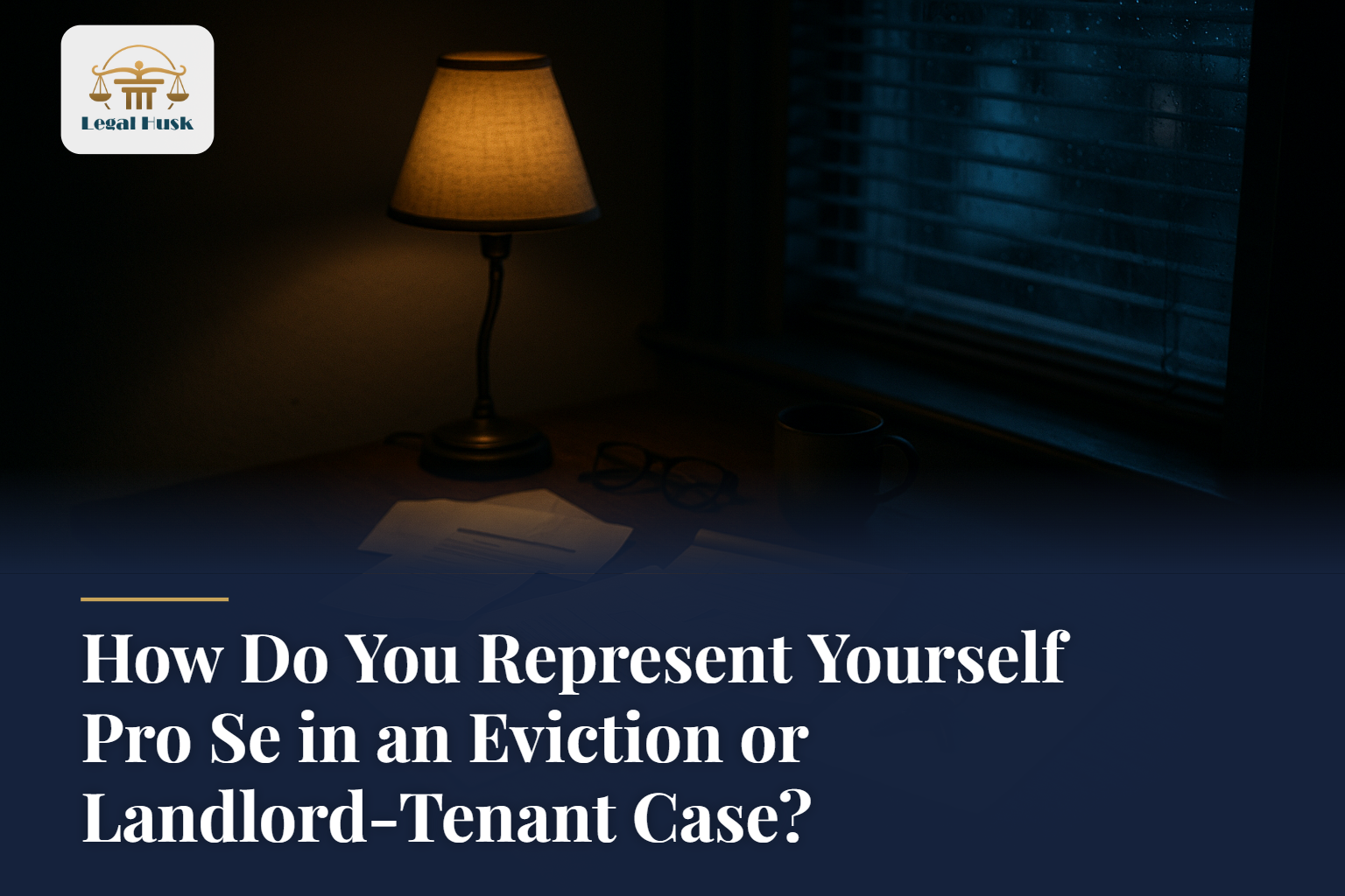 How Do You Represent Yourself Pro Se in an Eviction or Landlord-Tenant Case?