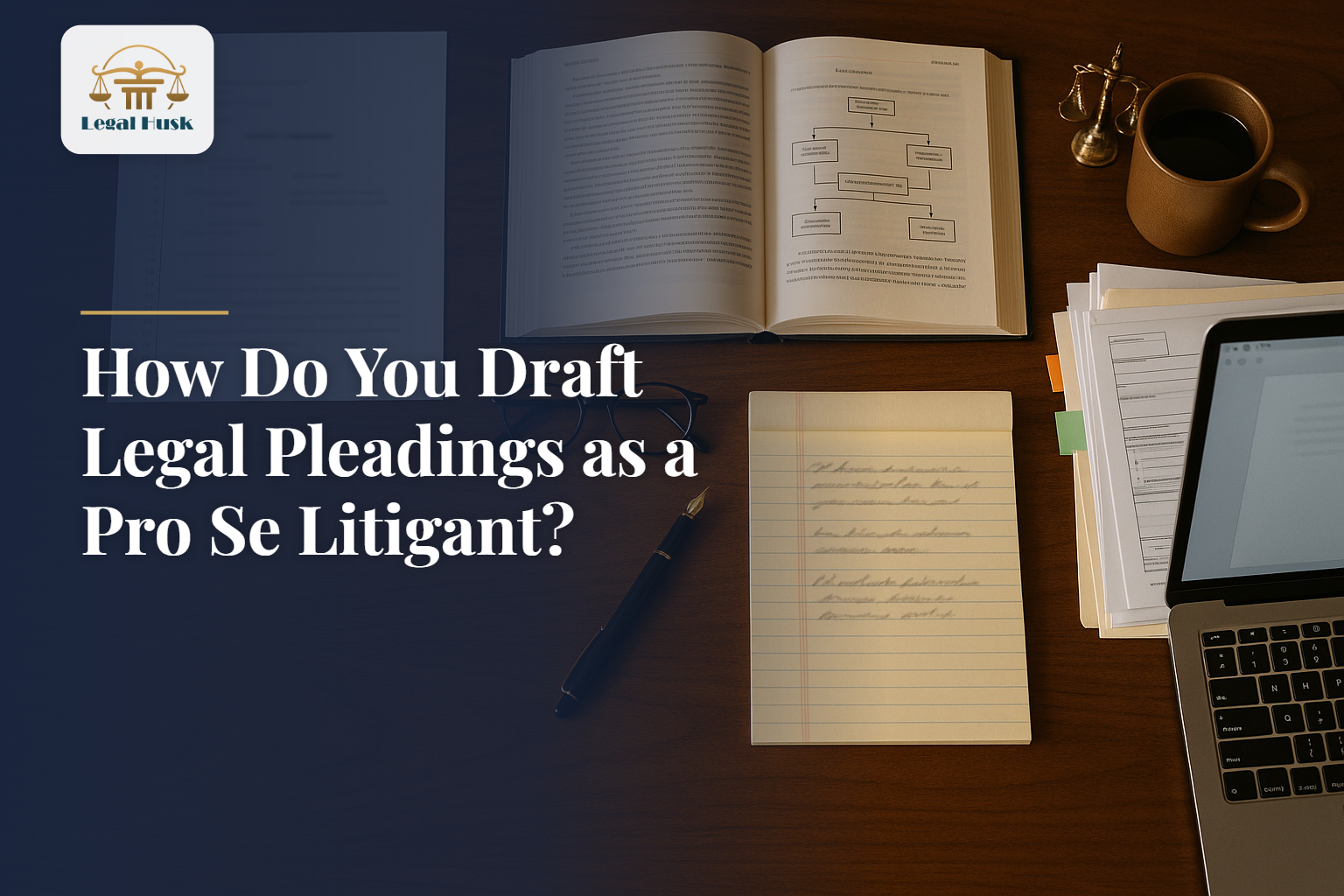 How Do You Draft Legal Pleadings as a Pro Se Litigant?