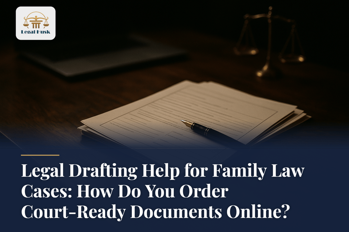 Legal Drafting Help for Family Law Cases: How Do You Order Court-Ready Documents Online?