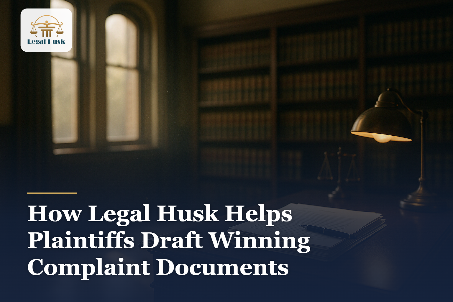 How Legal Husk Helps Plaintiffs Draft Winning Complaint Documents