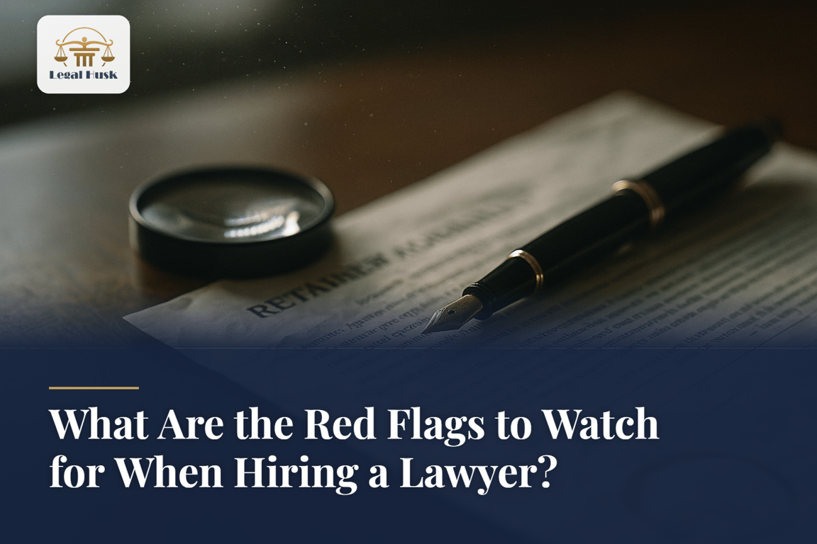 What Are the Red Flags to Watch for When Hiring a Lawyer?