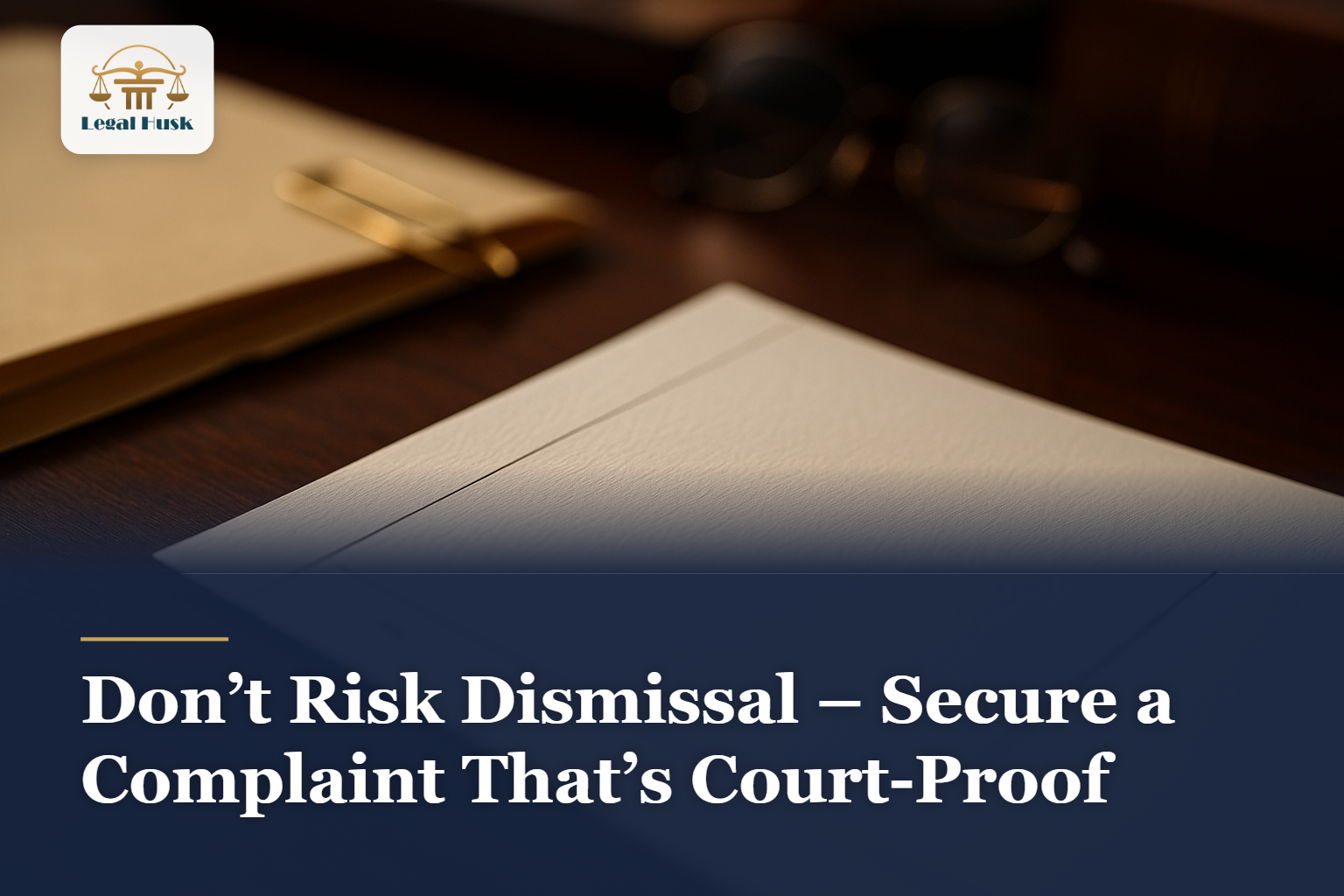 Don’t Risk Dismissal – Secure a Complaint That’s Court-Proof