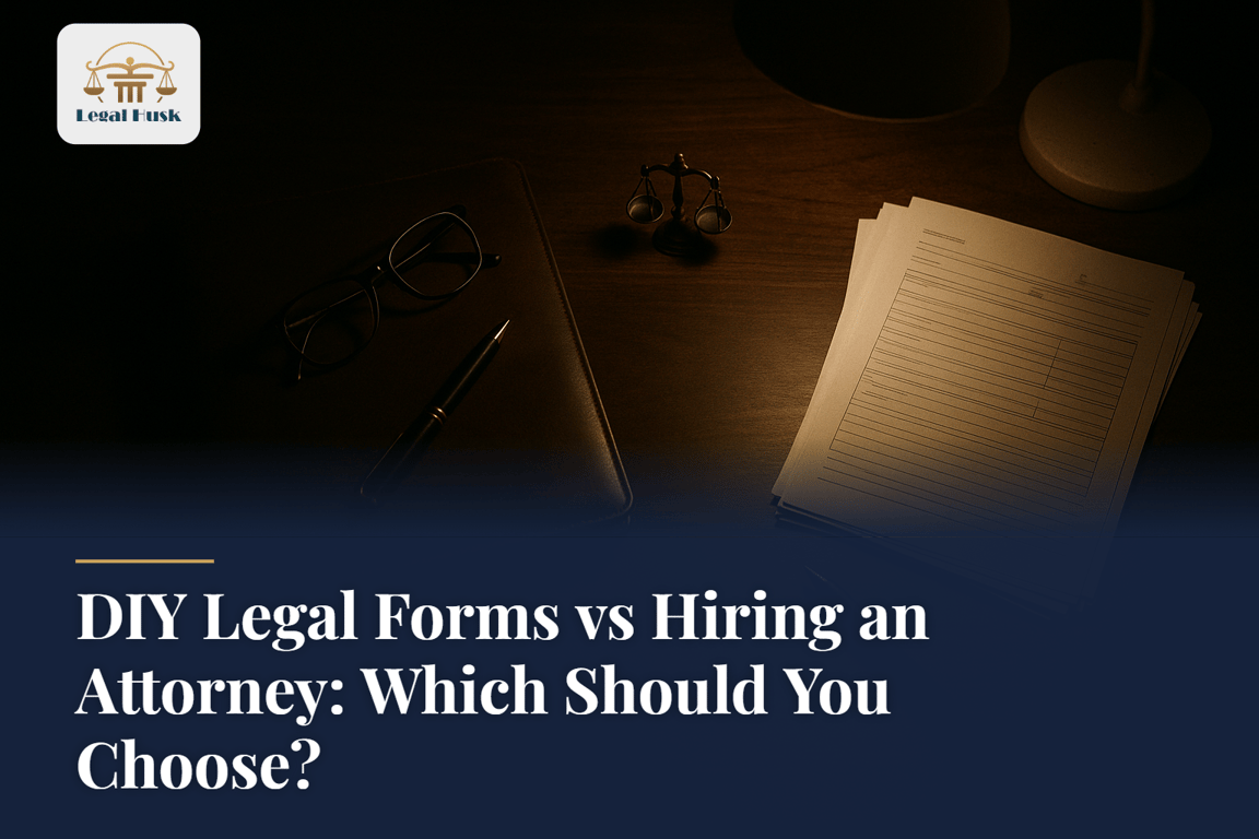 DIY Legal Forms vs Hiring an Attorney: Which Should You Choose?
