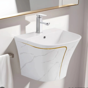 Wall-Mounted Marble Wash Basin