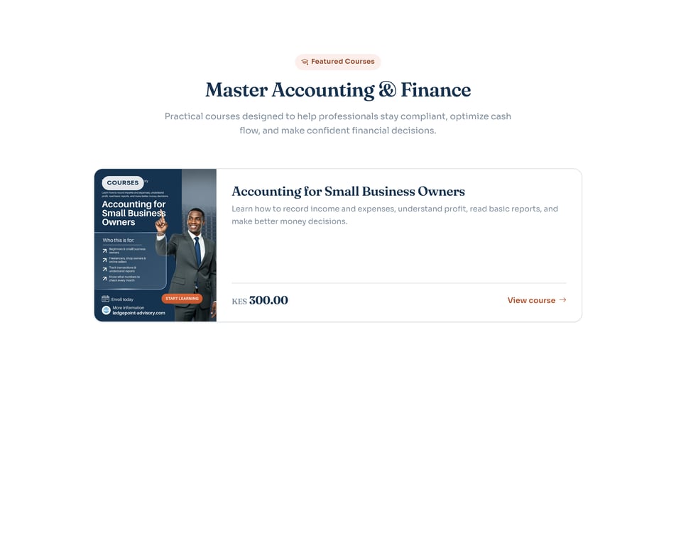 List Courses 2