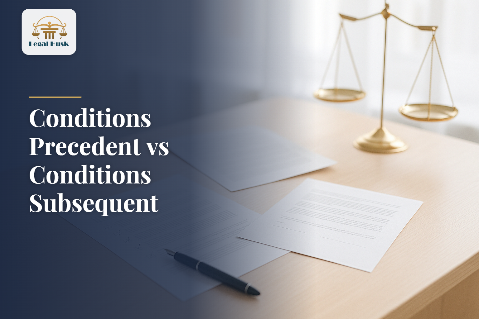 Conditions Precedent vs Conditions Subsequent Explained: What Is the Difference?