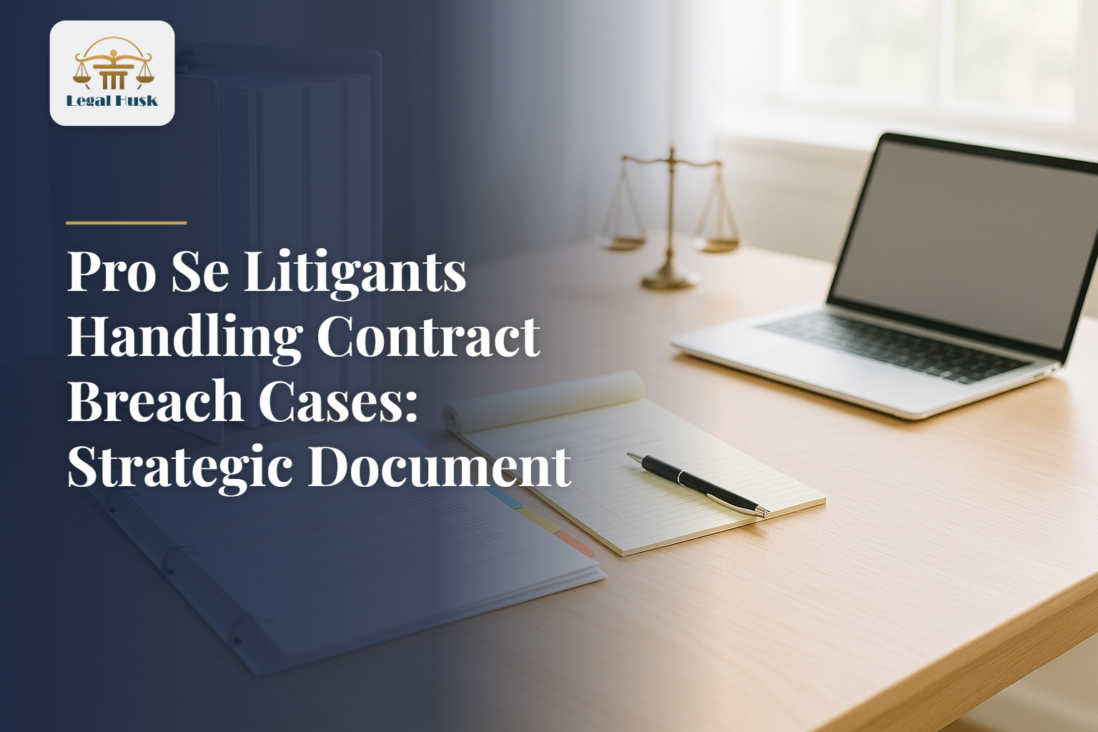 Pro Se Litigants Handling Contract Breach Cases: Strategic Document Preparation