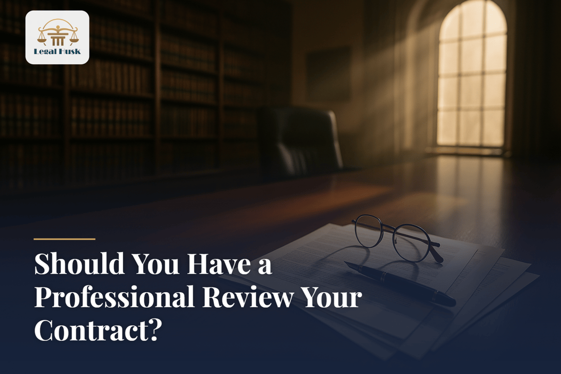 Should You Have a Professional Review Your Contract?