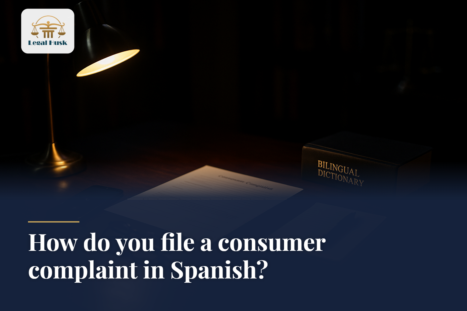 How do you file a consumer complaint in Spanish?
