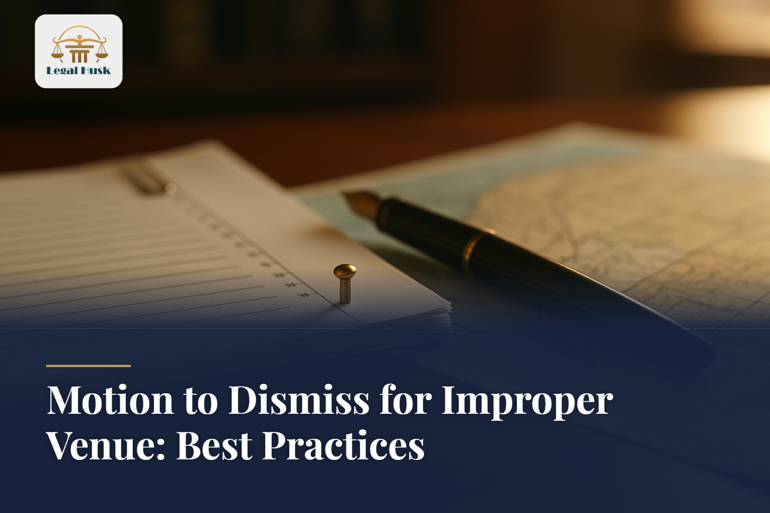 Motion to Dismiss for Improper Venue: Best Practices