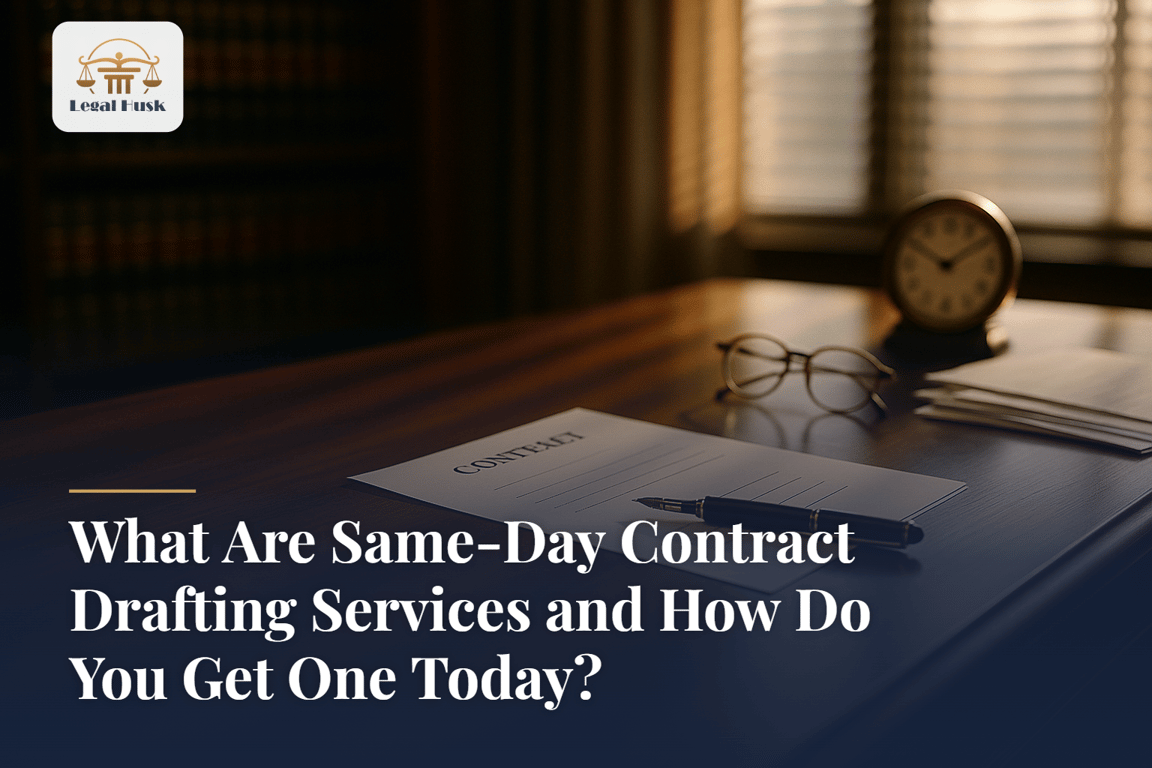 What Are Same-Day Contract Drafting Services and How Do You Get One Today?