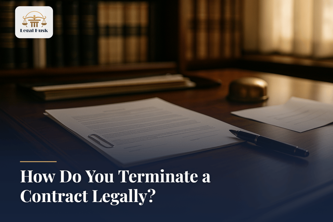 How Do You Terminate a Contract Legally?