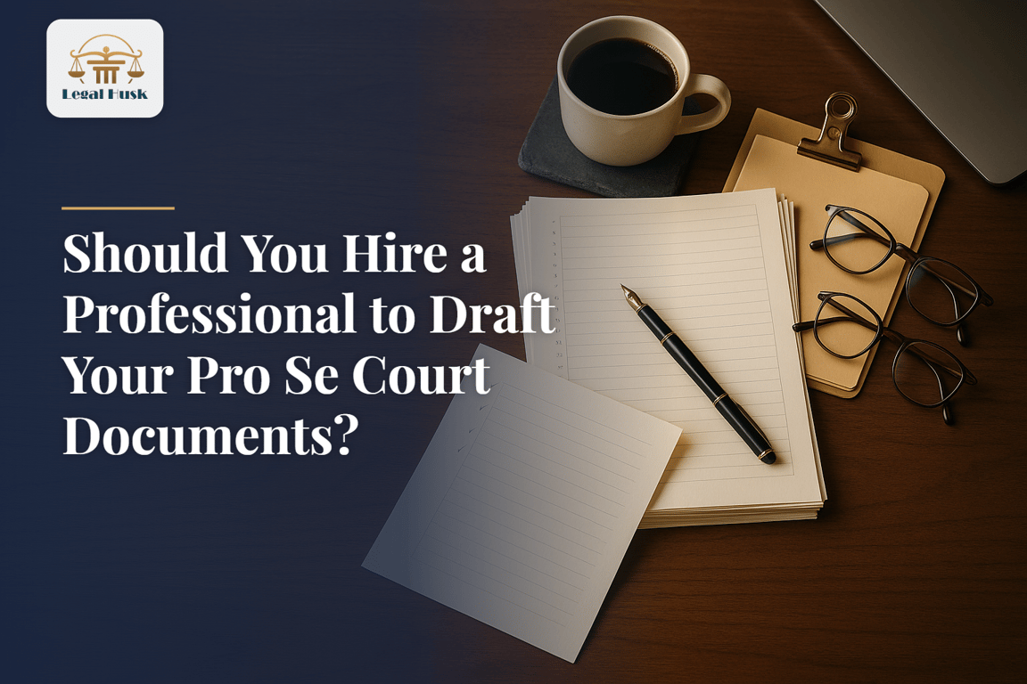 Should You Hire a Professional to Draft Your Pro Se Court Documents?
