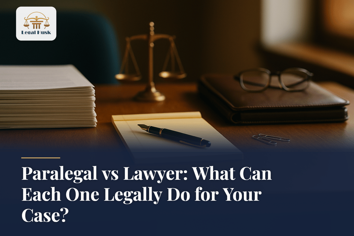 Paralegal vs Lawyer: What Can Each One Legally Do for Your Case?