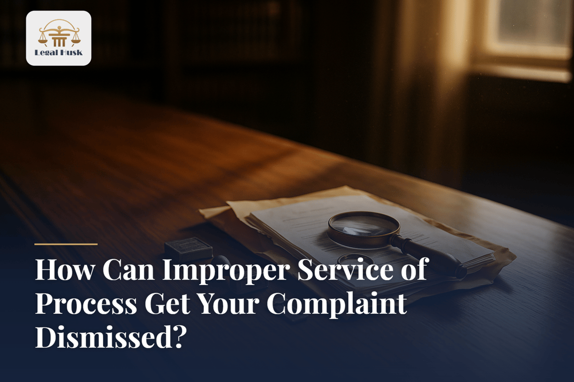 How Can Improper Service of Process Get Your Complaint Dismissed?