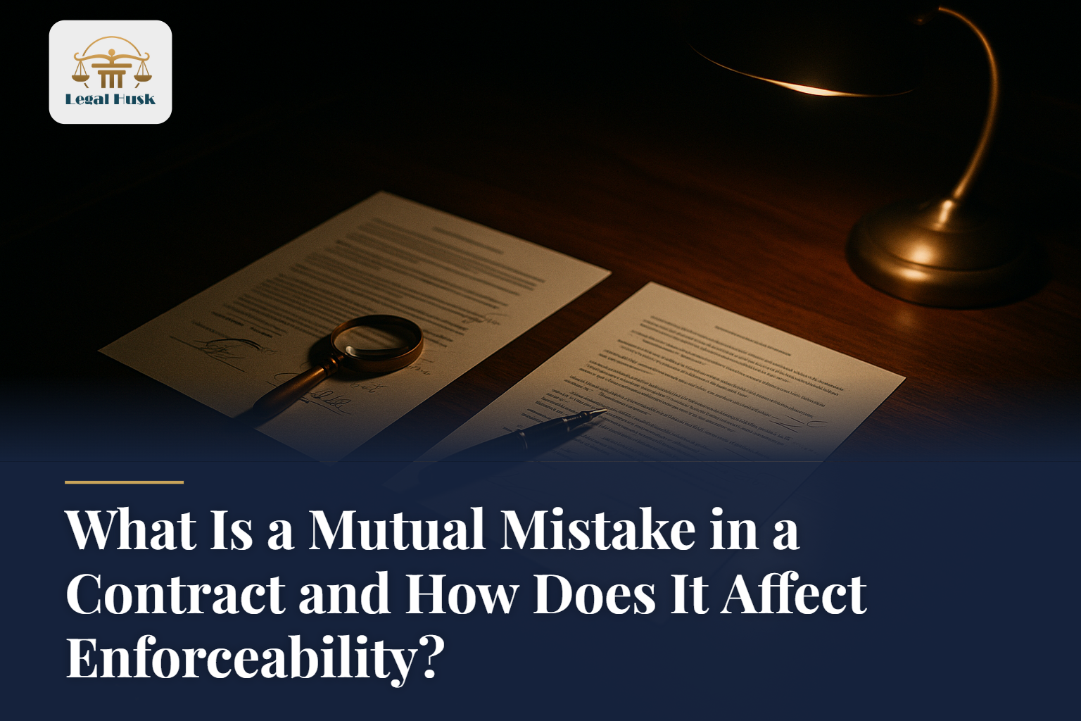 What Is a Mutual Mistake in a Contract and How Does It Affect Enforceability?