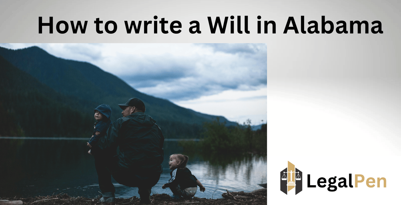 How to Write a Will in Alabama