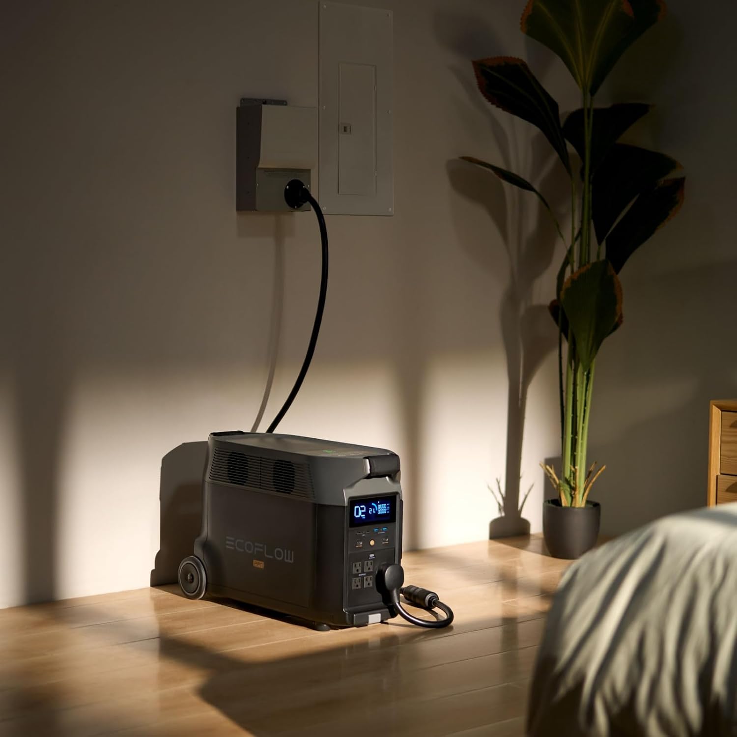 EF ECOFLOW Solar Generator 3.6KWh DELTA Pro with 400W Portable Solar Panel view 3