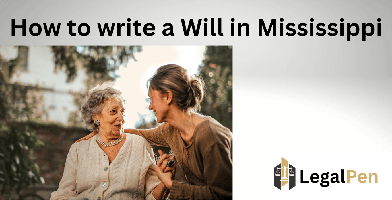 How to Write a Will in Mississippi
