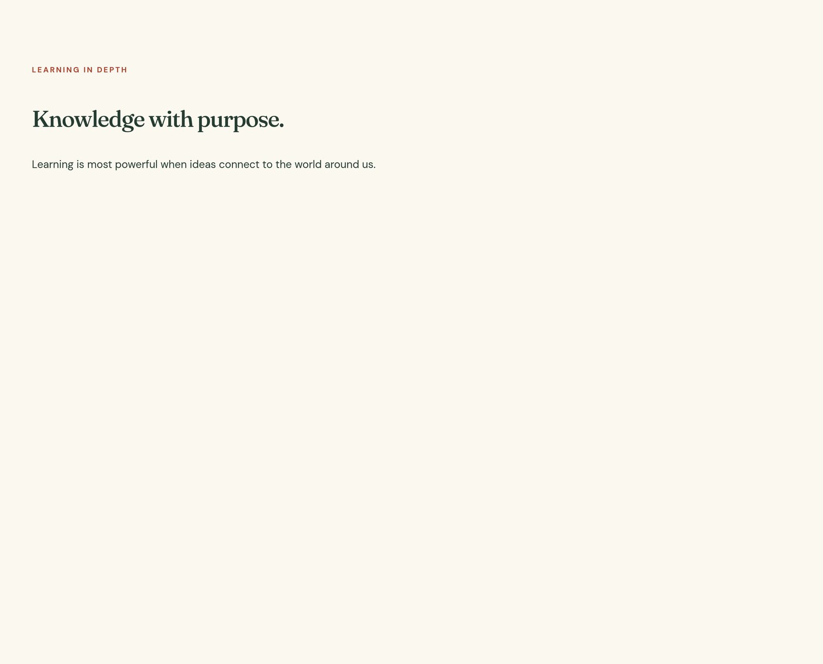 Baobab / Program detail and editorial content component