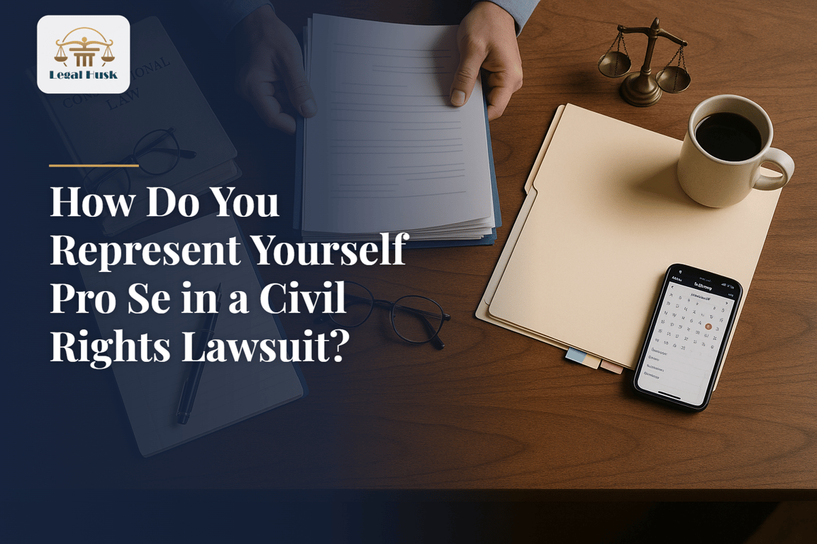 How Do You Represent Yourself Pro Se in a Civil Rights Lawsuit?