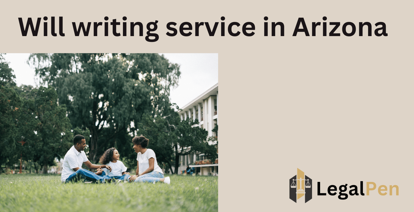 Will Writing Service in Arizona