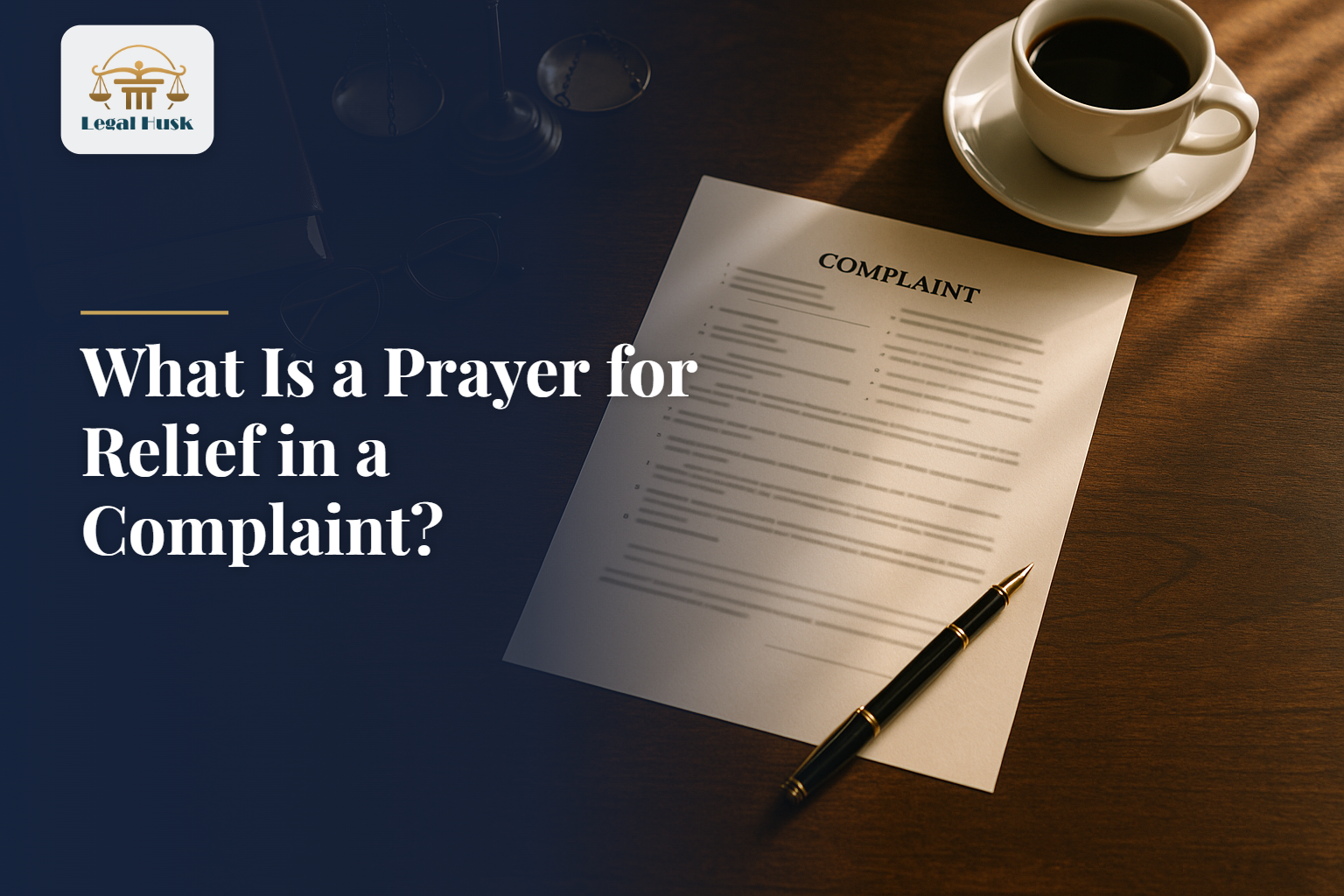 What Is a Prayer for Relief in a Complaint?