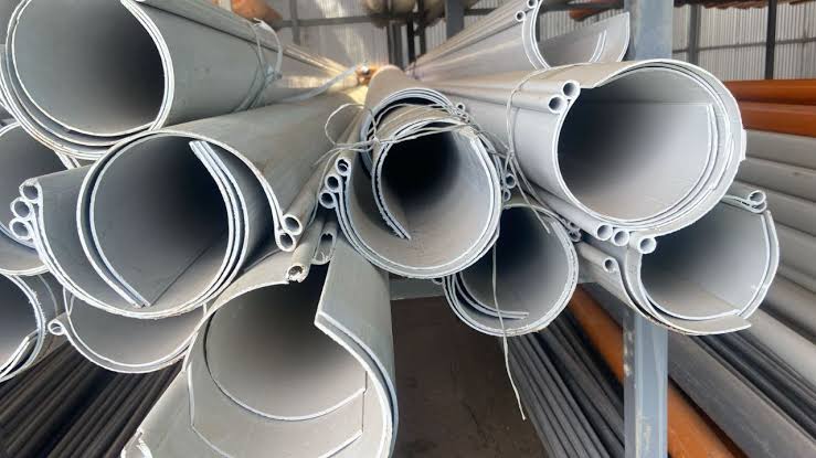 Metro Half-Round PVC Gutters
