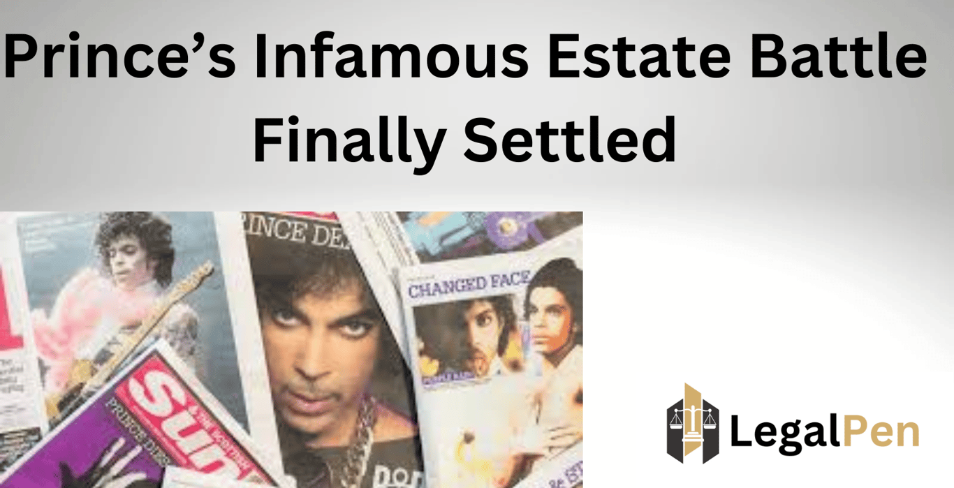 Prince’s Infamous Estate Battle Finally Settled