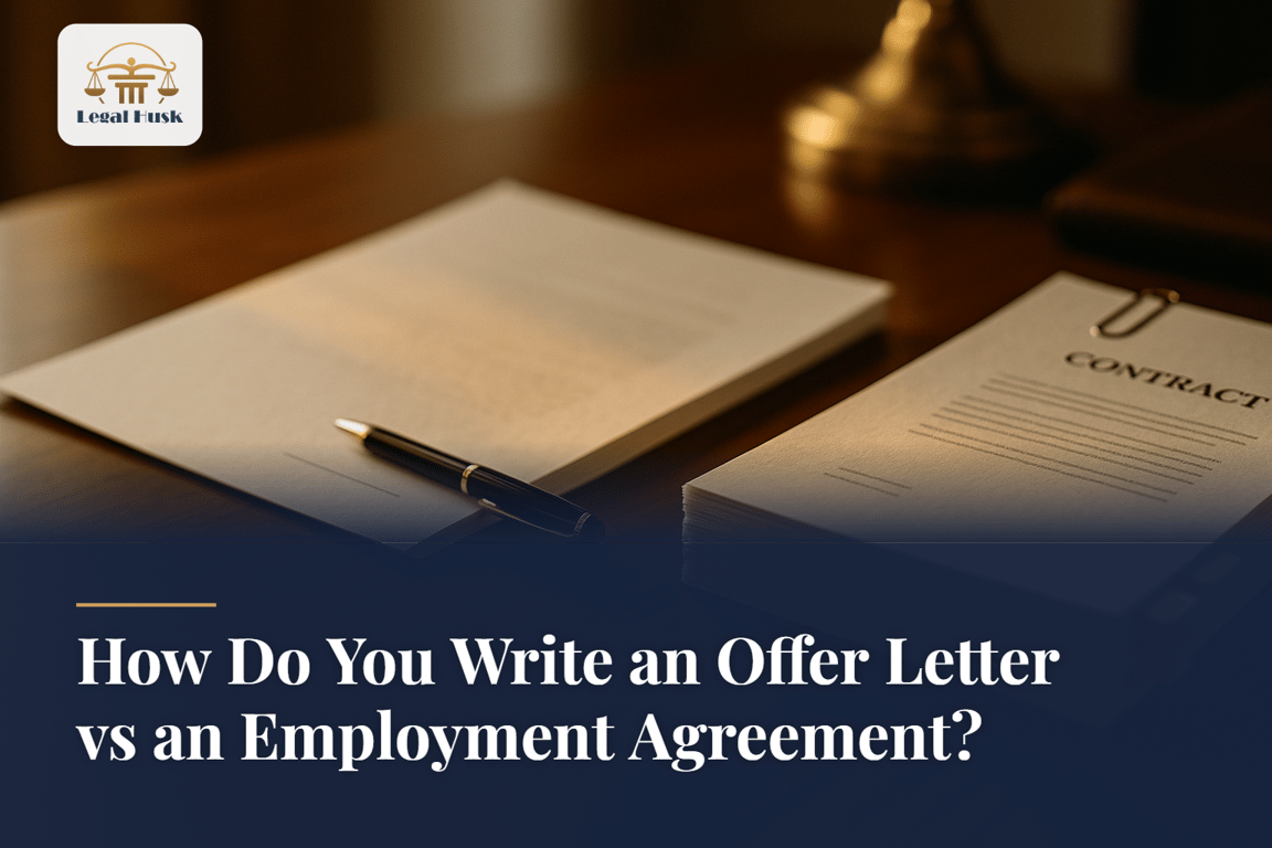How Do You Write an Offer Letter vs an Employment Agreement?