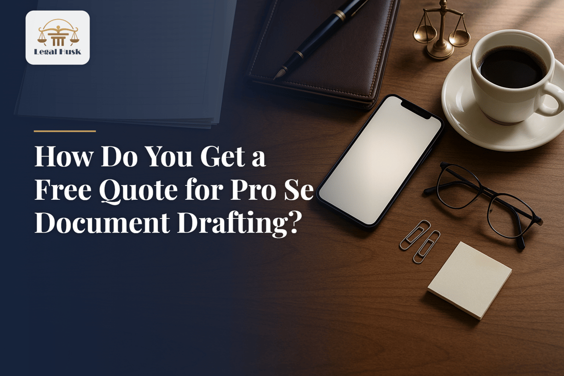 How Do You Get a Free Quote for Pro Se Document Drafting?