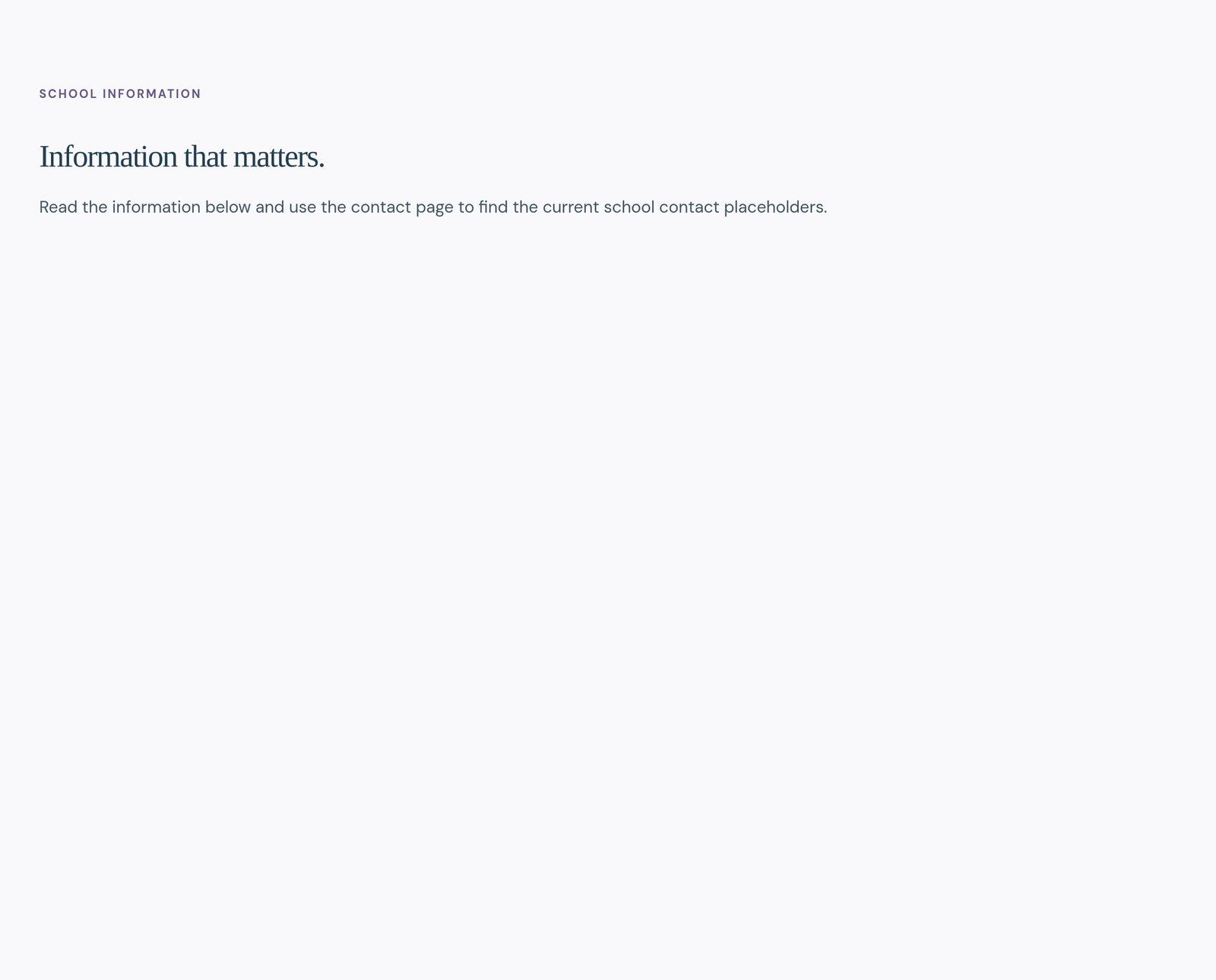 Reusable Accessible Policy Text component