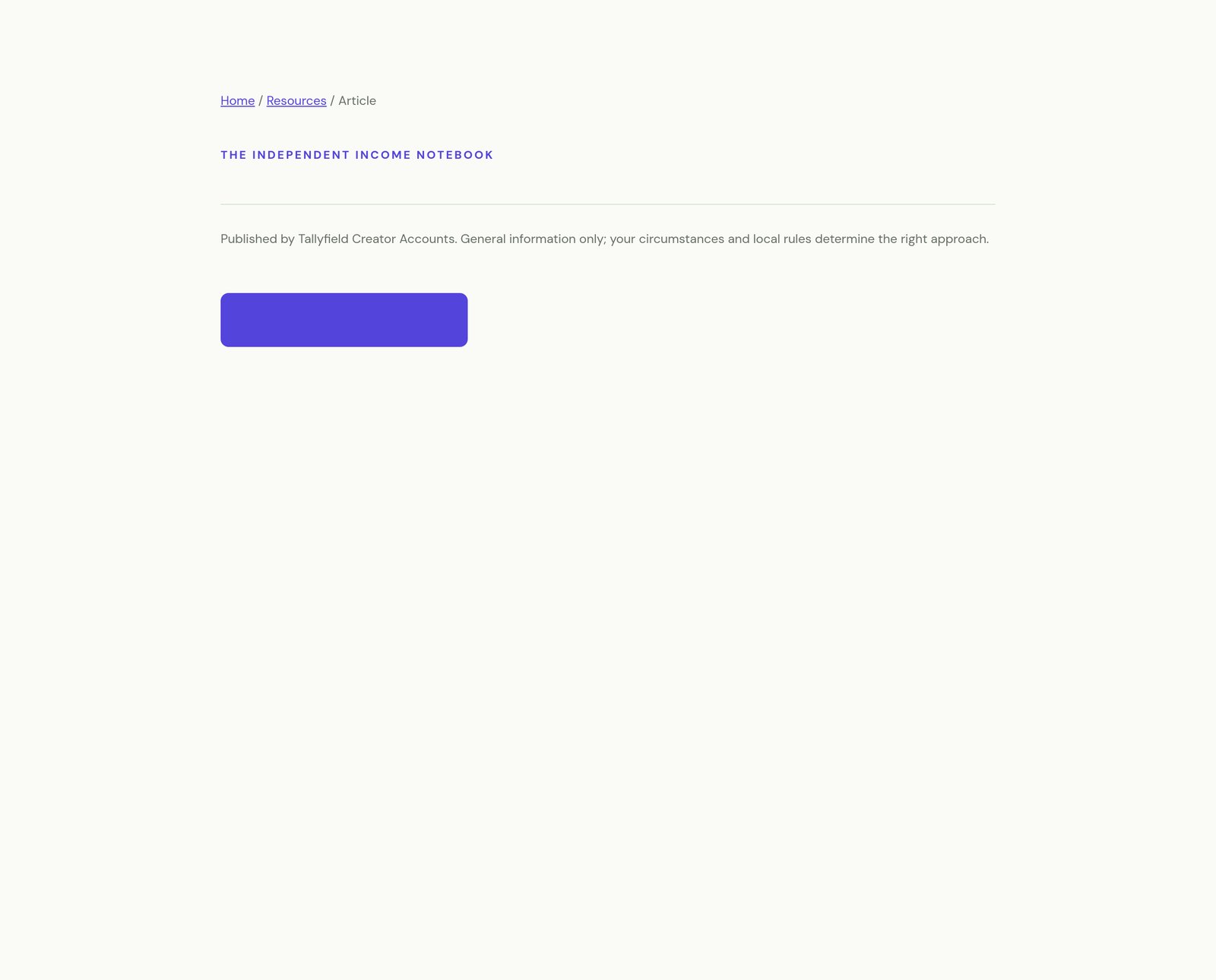 Runtime Article View component